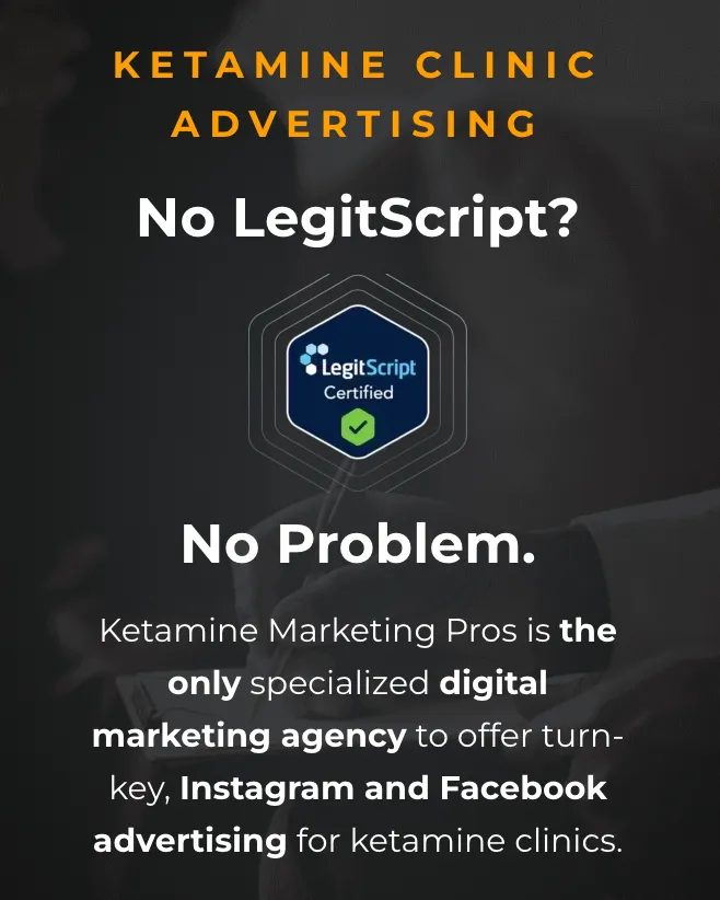 A digital ad reading 
